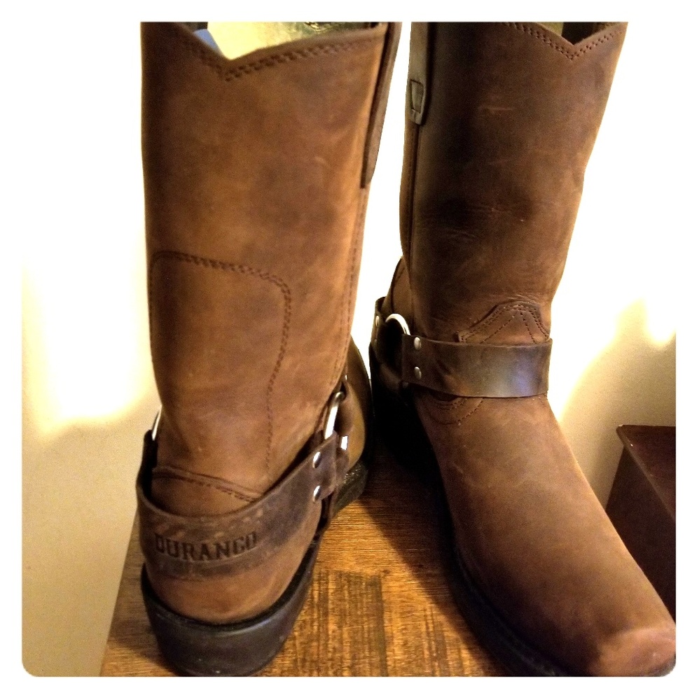 Durango Brown Harness Boots